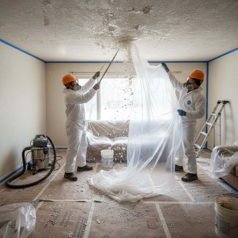 Popcorn Ceiling Renovation
